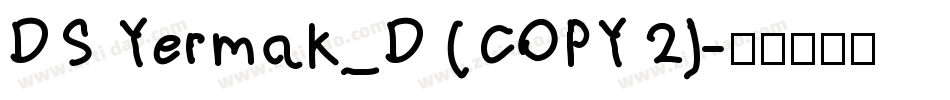 DS Yermak_D (COPY 2)字体转换